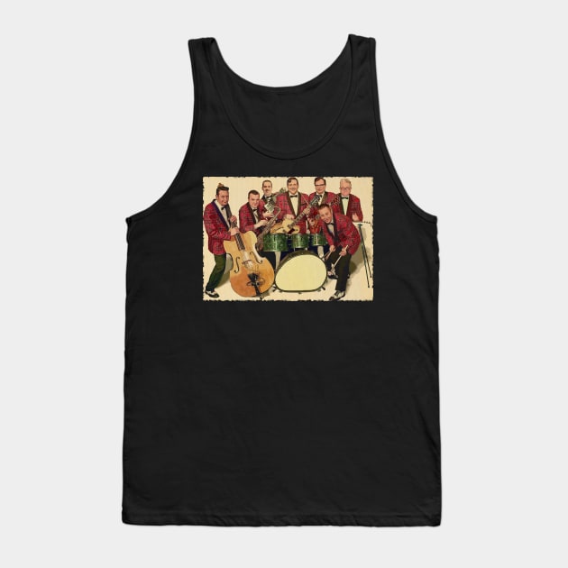 Twistin' the Night Away Bill Haley's Iconic Rock Fashion Tank Top by Super Face